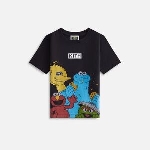 Kith Kids Black Graphic T-Shirt